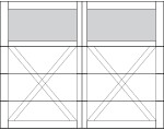 Garaga Doors with Overlays - X