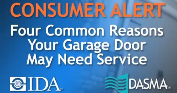 Four Common Reasons Your Garage Door May Need Service Four Common Reasons Your Garage Door May Need Service